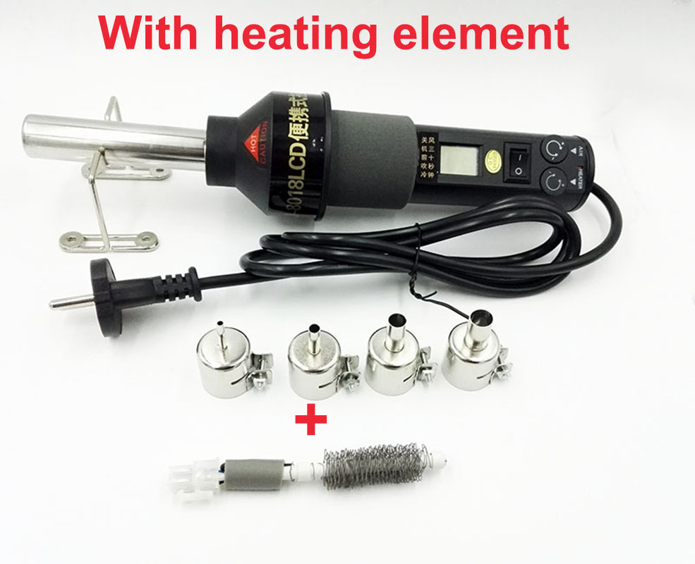調整可能なデジタルホットエアガンヒートガンはんだはんだ除去は - Heat Gun Small のレビューと価格