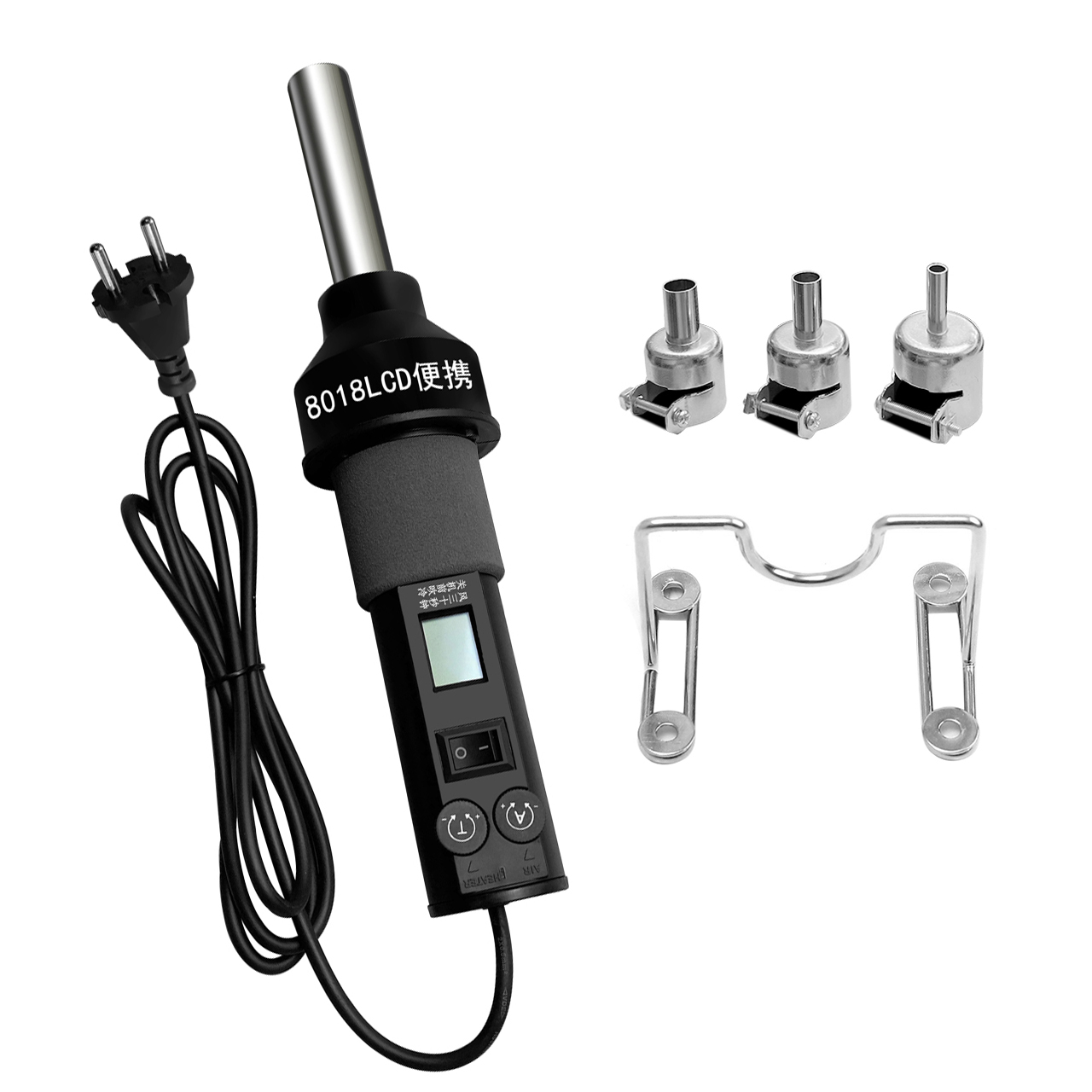 調整可能なデジタルホットエアガンヒートガンはんだはんだ除去は - Heat Gun Small のレビューと価格