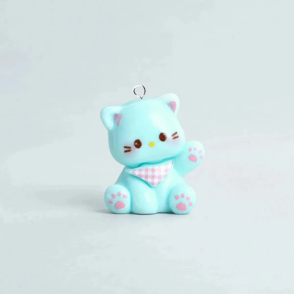 10個入り 3D漫画猫 ミニレジンペンダント かわいい動物モ - Crafting Resin のレビューと価格